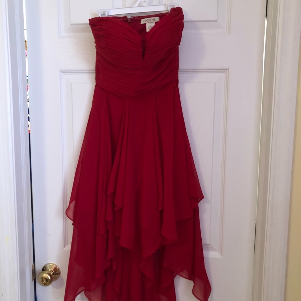 Arden B red cocktail dress size XS